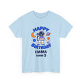 Personalized Space Astronaut Birthday Shirt – Add Name & Age