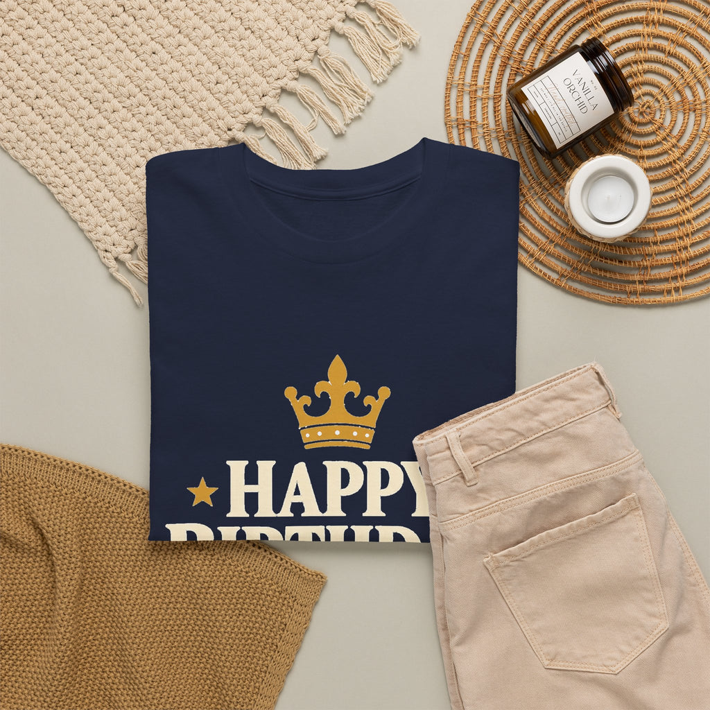 Personalized Royal Crown Birthday Shirt – Add Name & Age