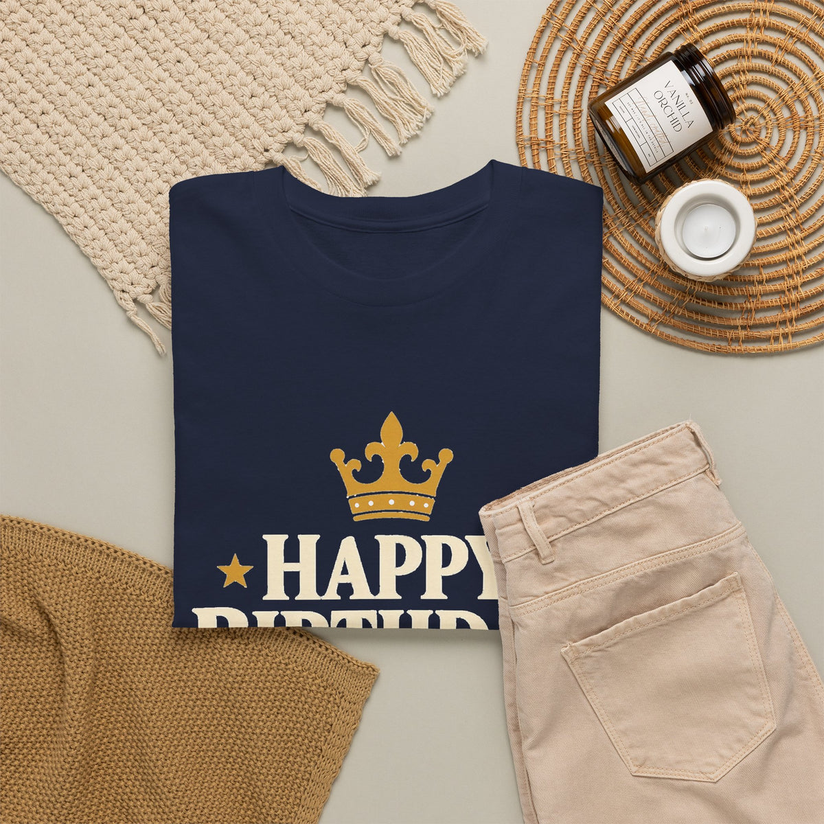 Personalized Royal Crown Birthday Shirt – Add Name & Age