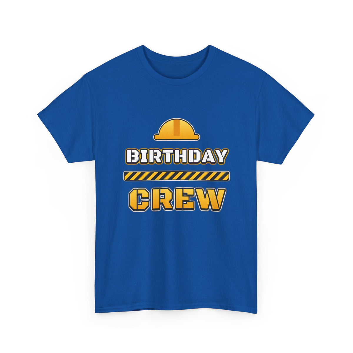 Birthday Crew Construction birthday shirt – Gildan tee by Happywear