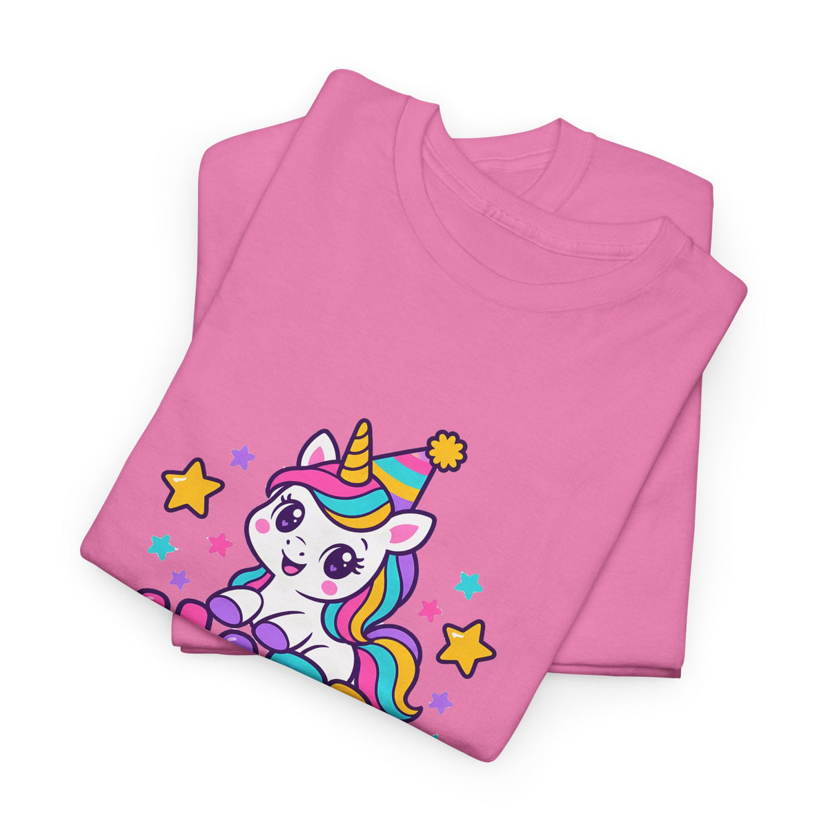 Personalized Rainbow Unicorn Birthday Shirt – Add Name & Age