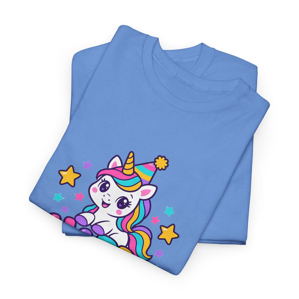 Personalized Rainbow Unicorn Birthday Shirt – Add Name & Age