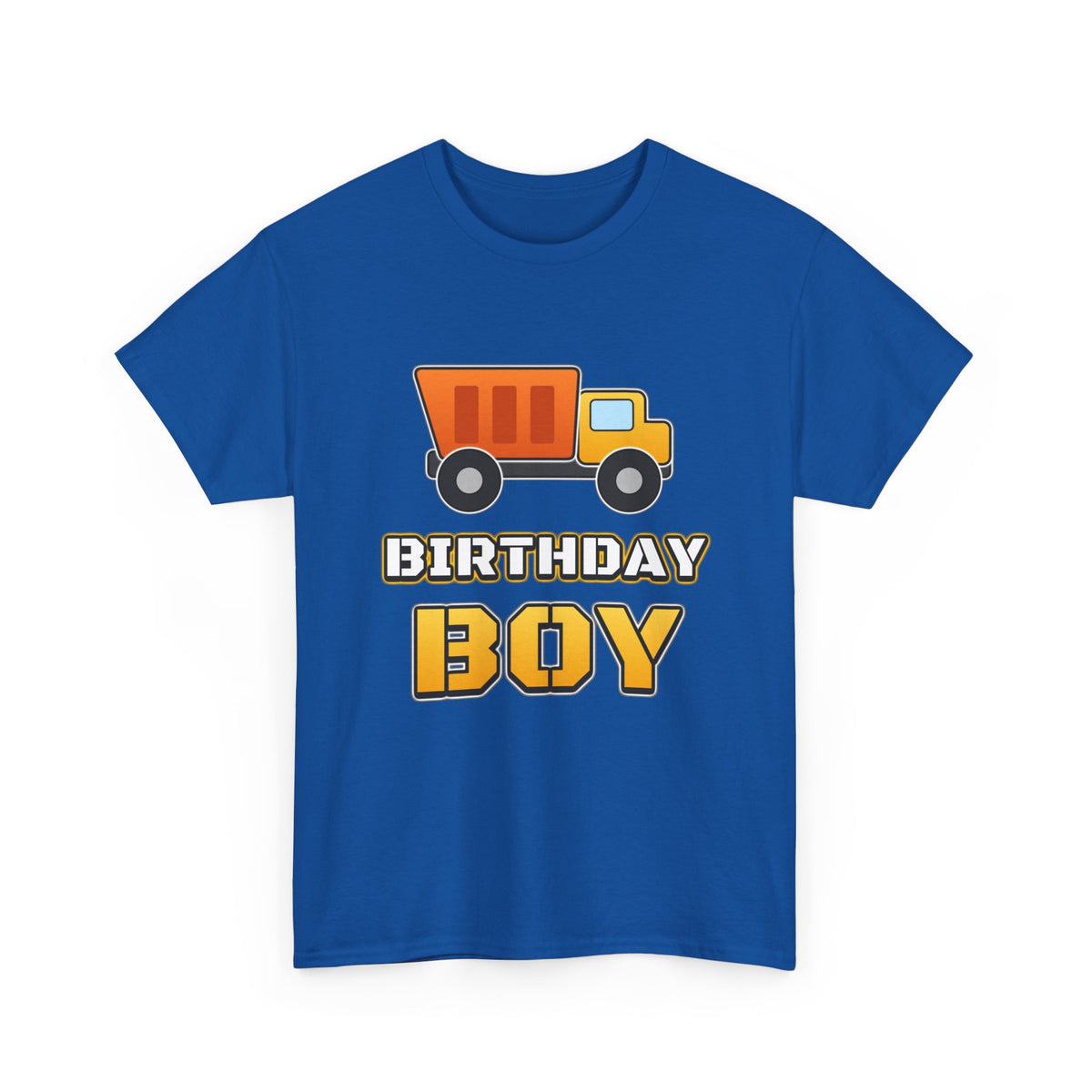 Birthday Boy Dump Truck birthday shirt – Gildan tee by Happywear