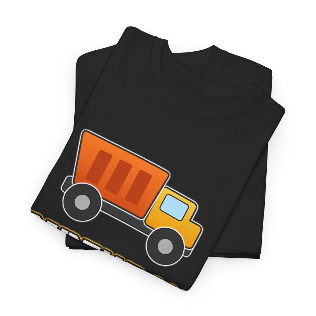 Birthday Boy Dump Truck birthday shirt – Gildan tee by Happywear