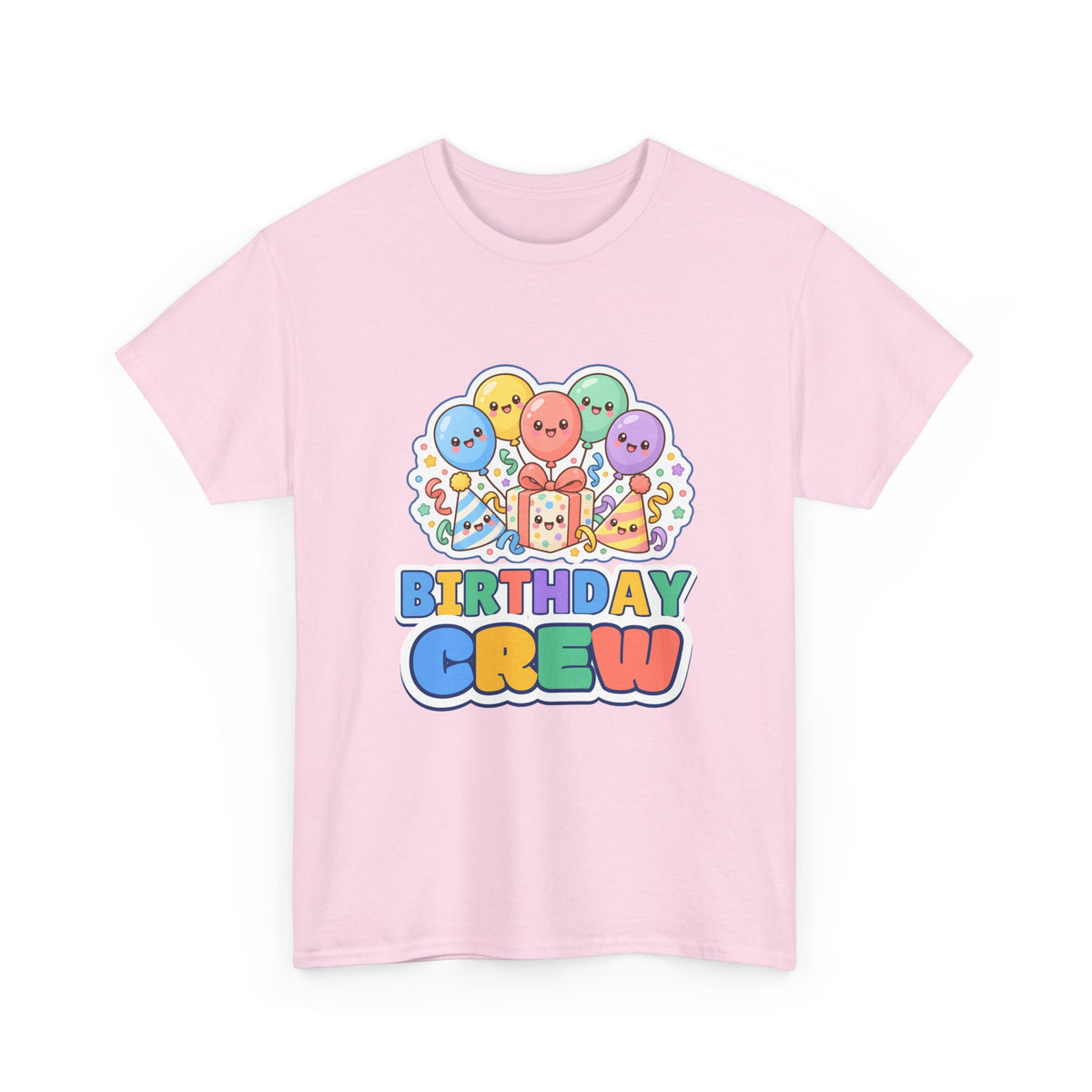 Birthday Crew Balloons birthday shirt – Gildan tee by Happywear