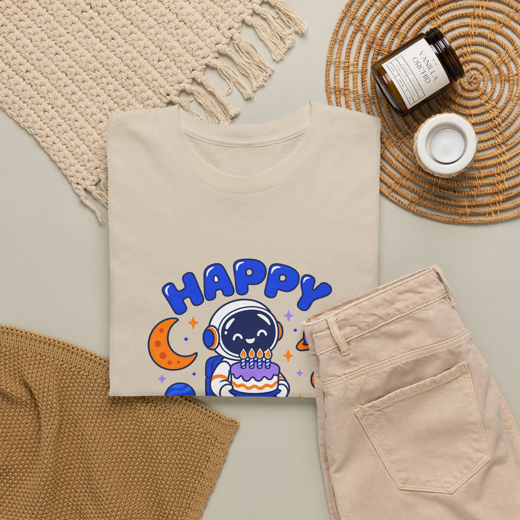 Personalized Space Astronaut Birthday Shirt – Add Name & Age