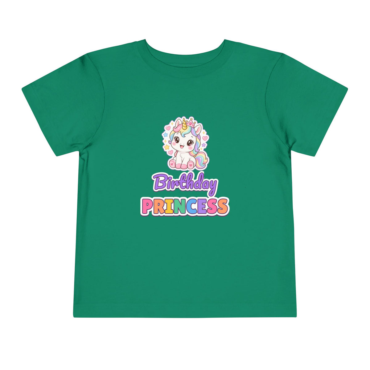 Birthday Princess Unicorn birthday shirt – toddler Gildan tee by Happywear