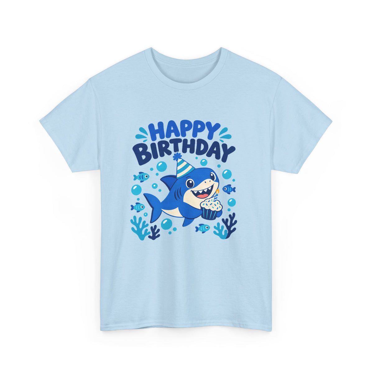 Shark Happy Birthday Tee