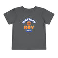 Birthday Boy MVP Basketball birthday shirt – toddler Gildan tee by Happywear