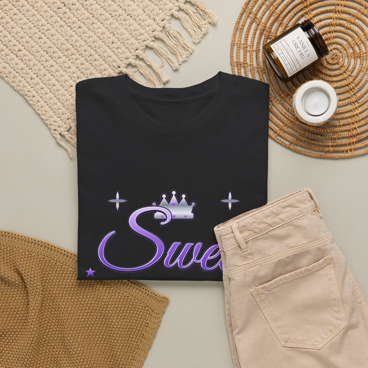 Sweet Sixteen Lavender & Silver Tiara birthday shirt – Gildan tee by Happywear