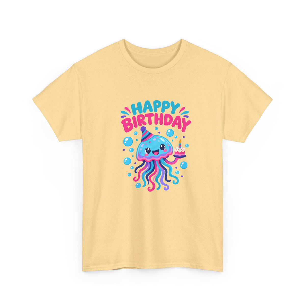 Jellyfish Happy Birthday Tee