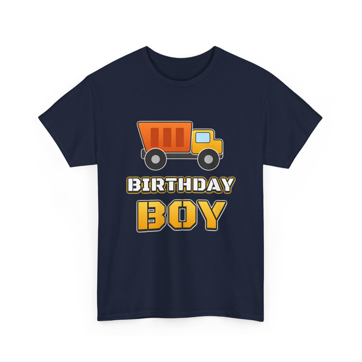 Birthday Boy Dump Truck birthday shirt – Gildan tee by Happywear