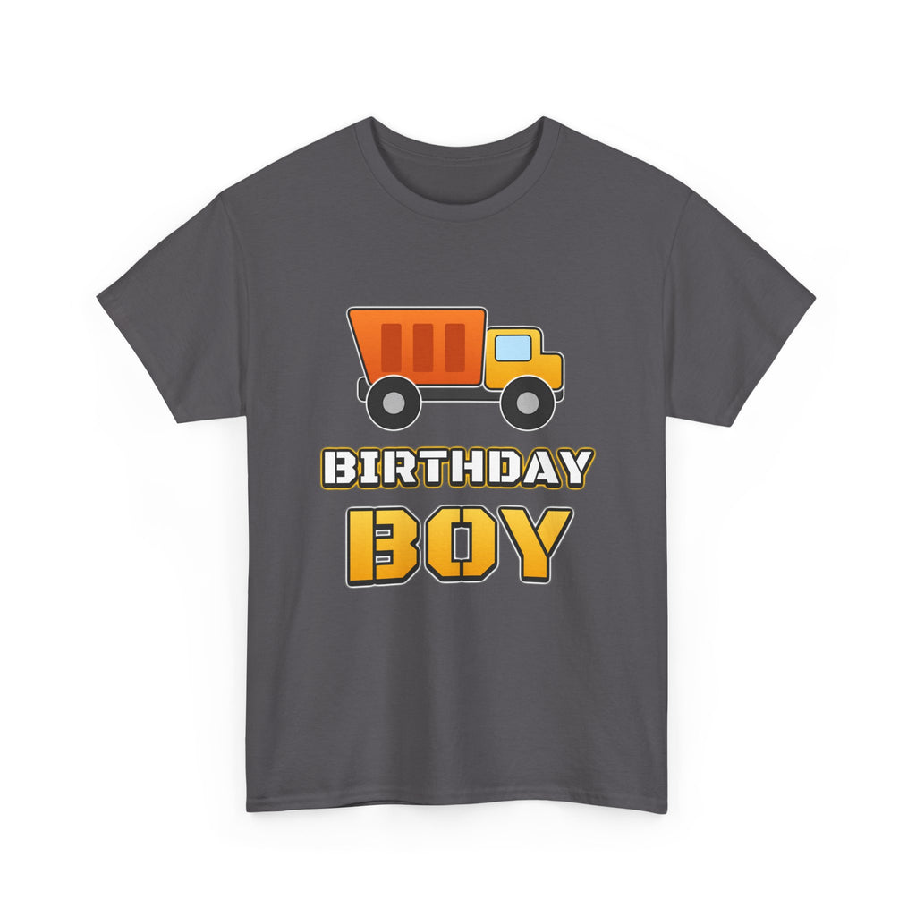 Birthday Boy Dump Truck birthday shirt – Gildan tee by Happywear