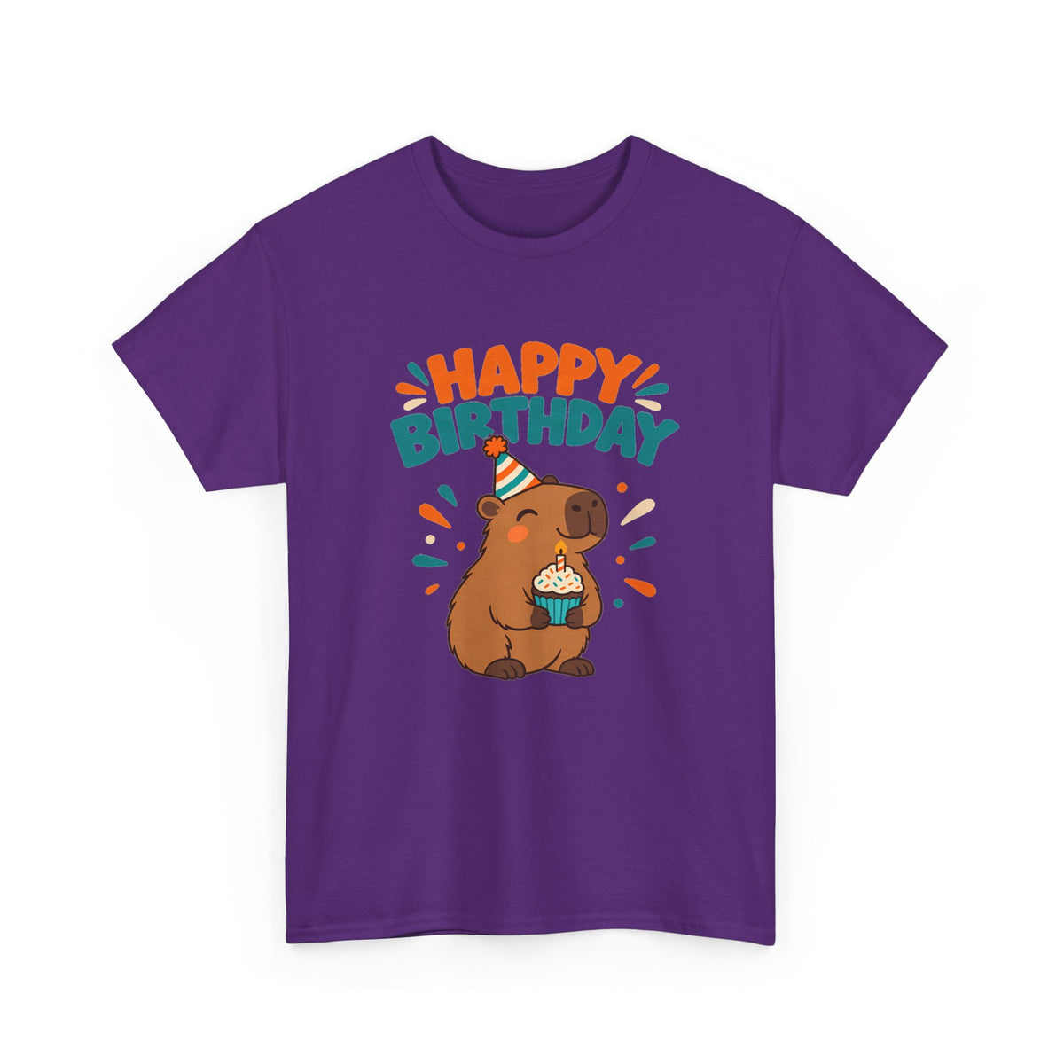 Capybara Happy Birthday Tee
