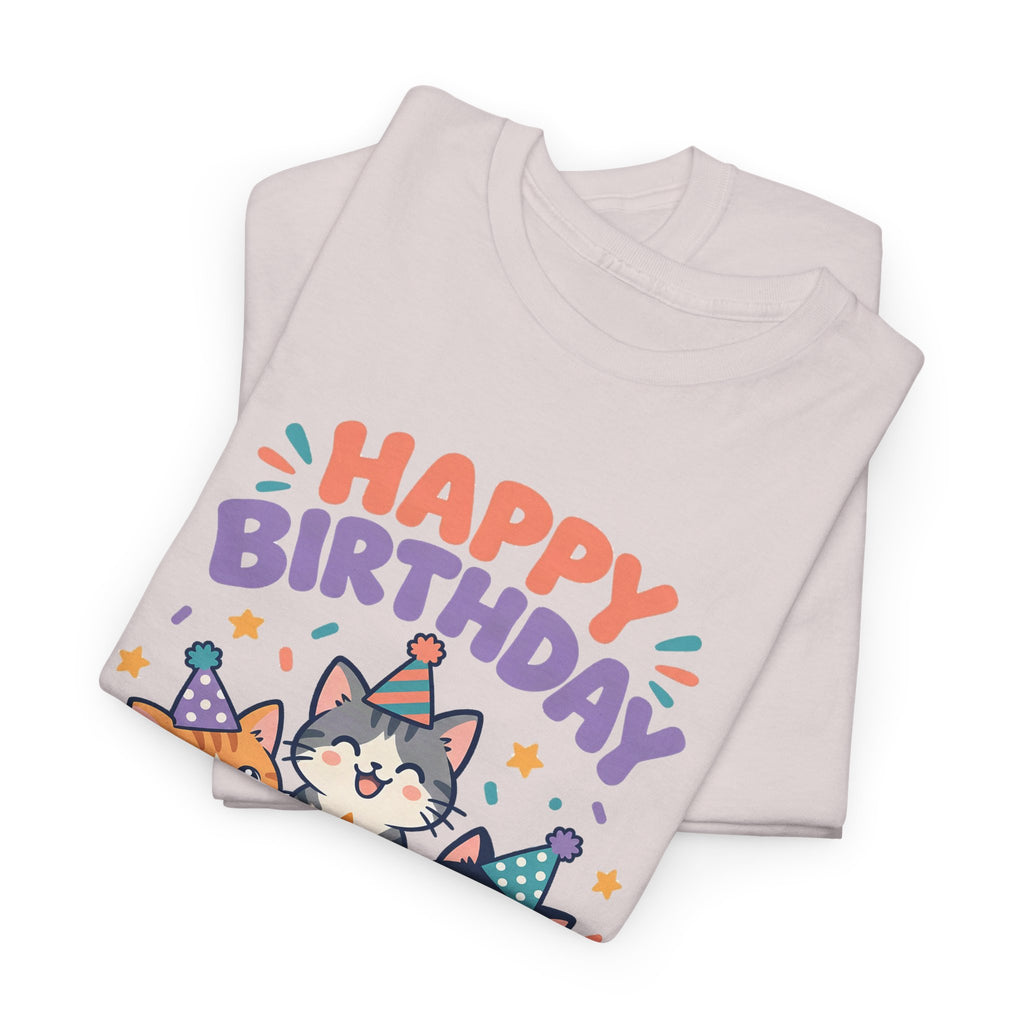 Personalized Party Kittens Birthday Shirt – Add Name & Age