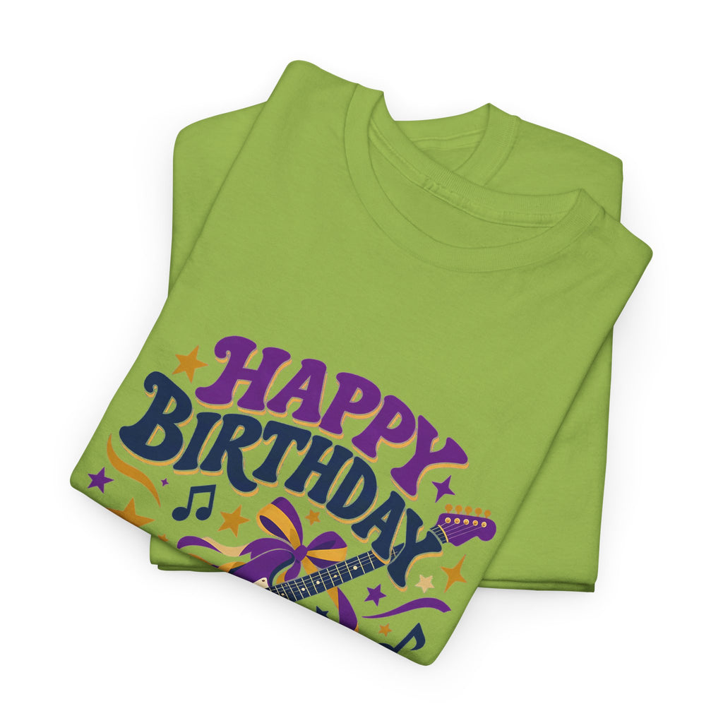 Guitar Happy Birthday Tee