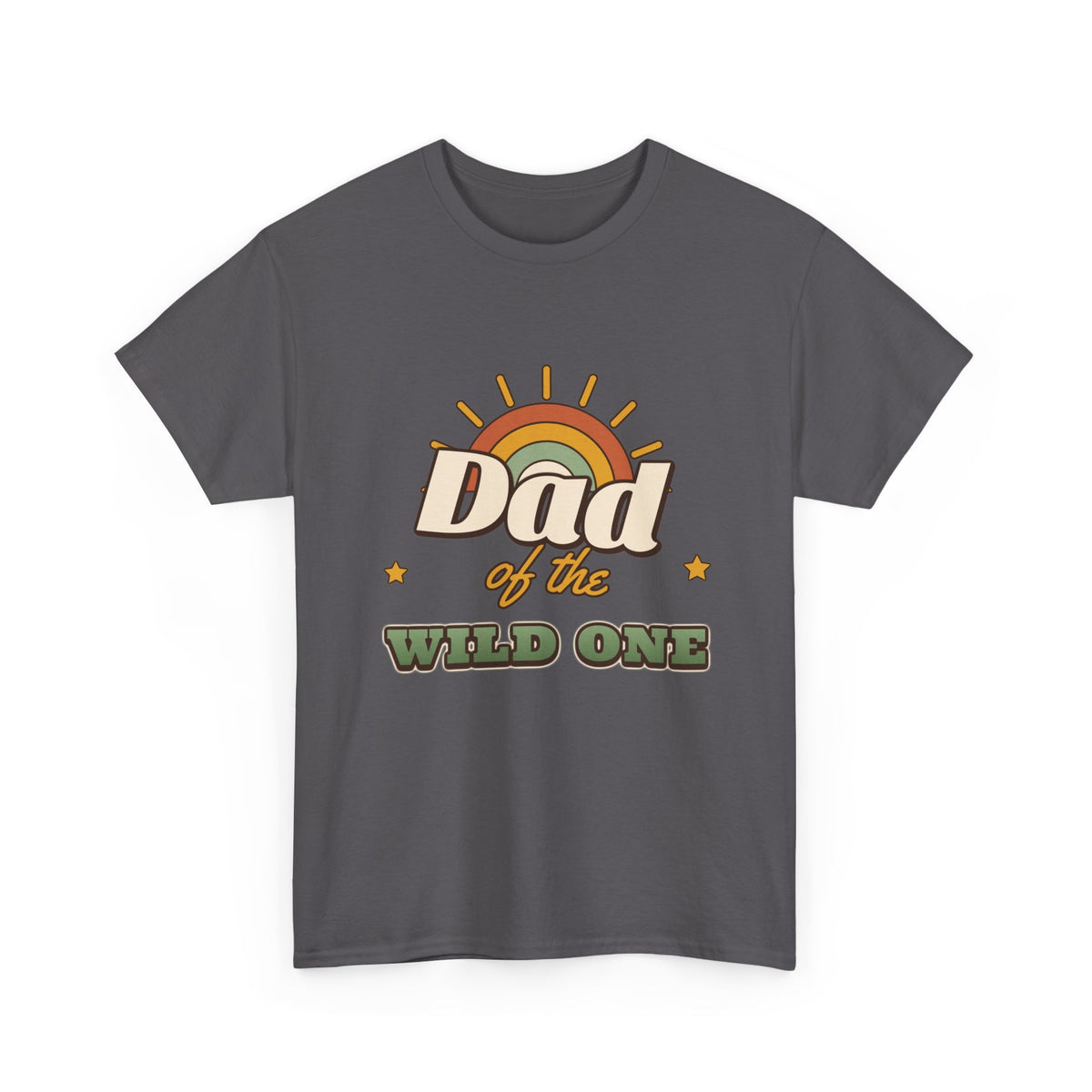 Dad of the Wild One birthday shirt – Gildan tee by Happywear