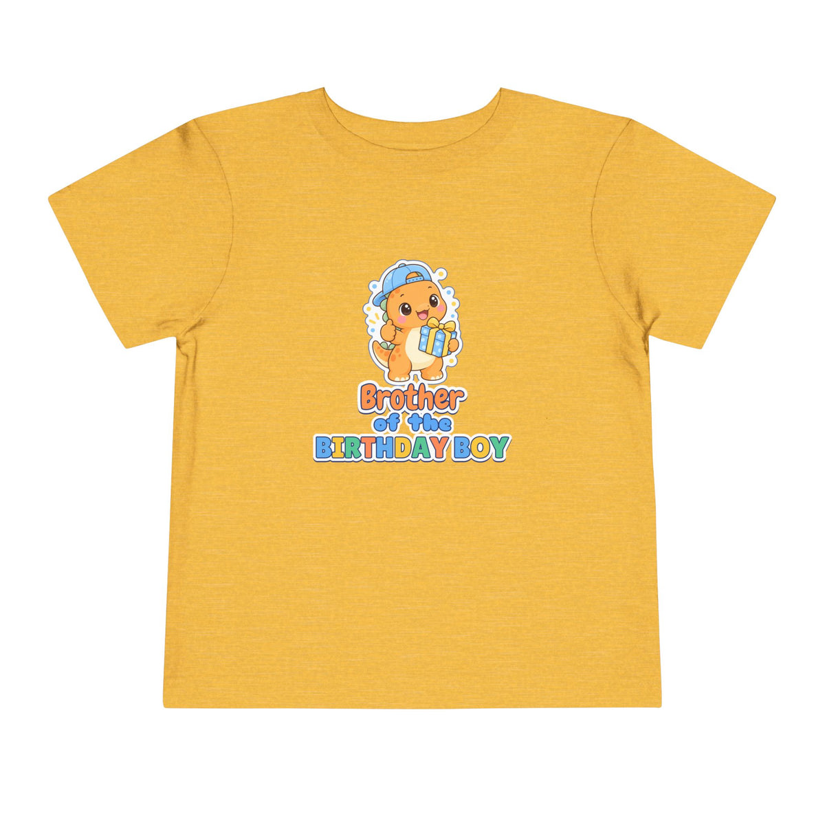 Brother of the Birthday Boy Dino birthday shirt – toddler Gildan tee by Happywear