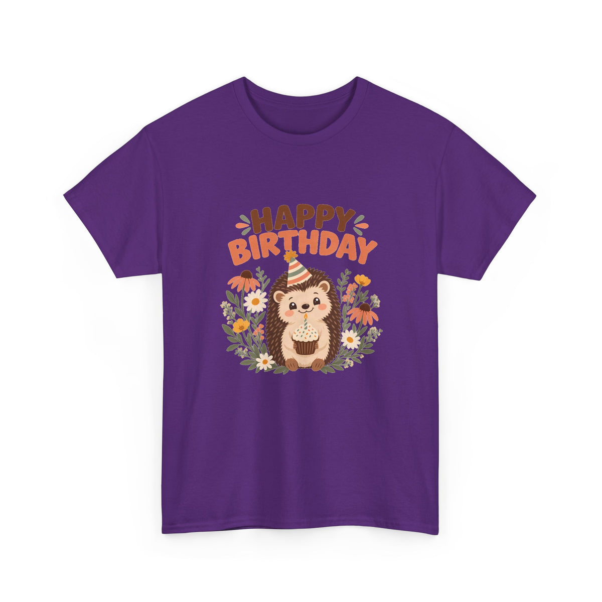 Hedgehog Happy Birthday Tee