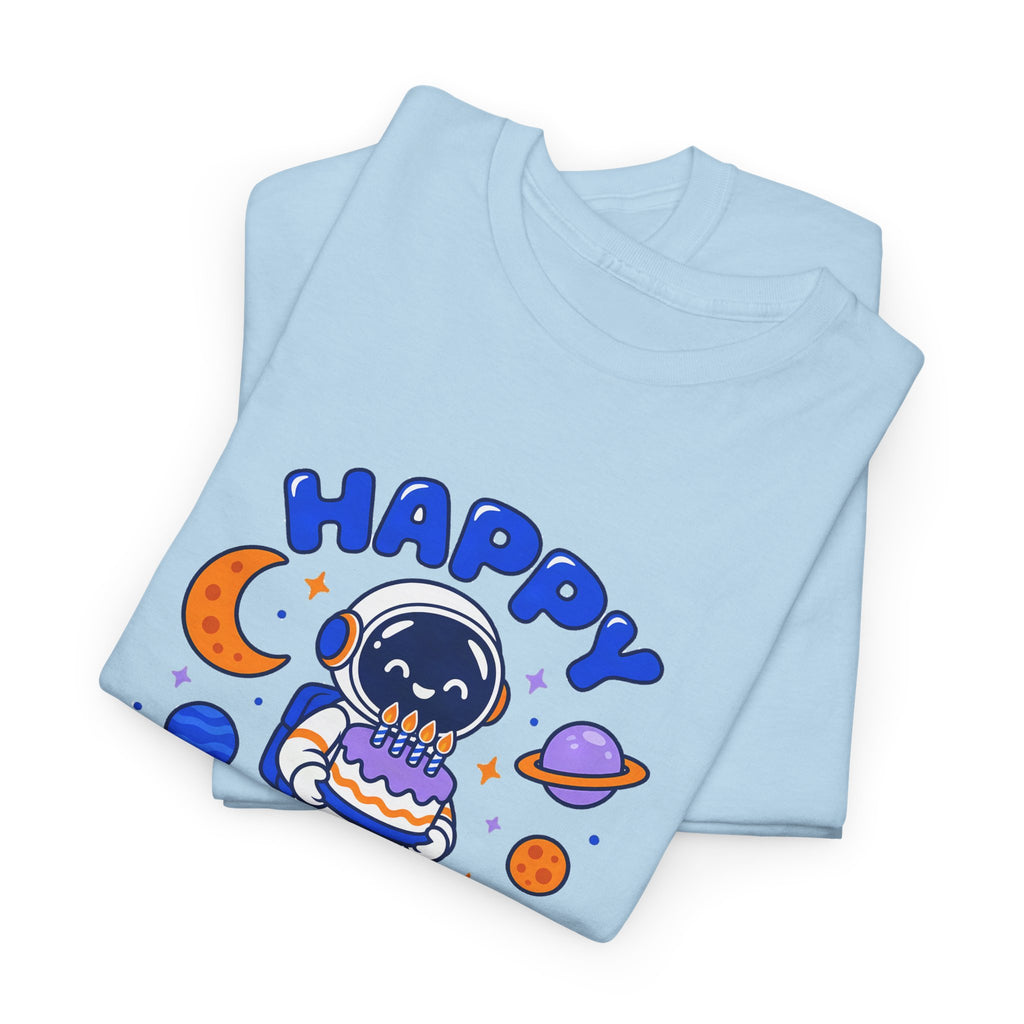 Personalized Space Astronaut Birthday Shirt – Add Name & Age