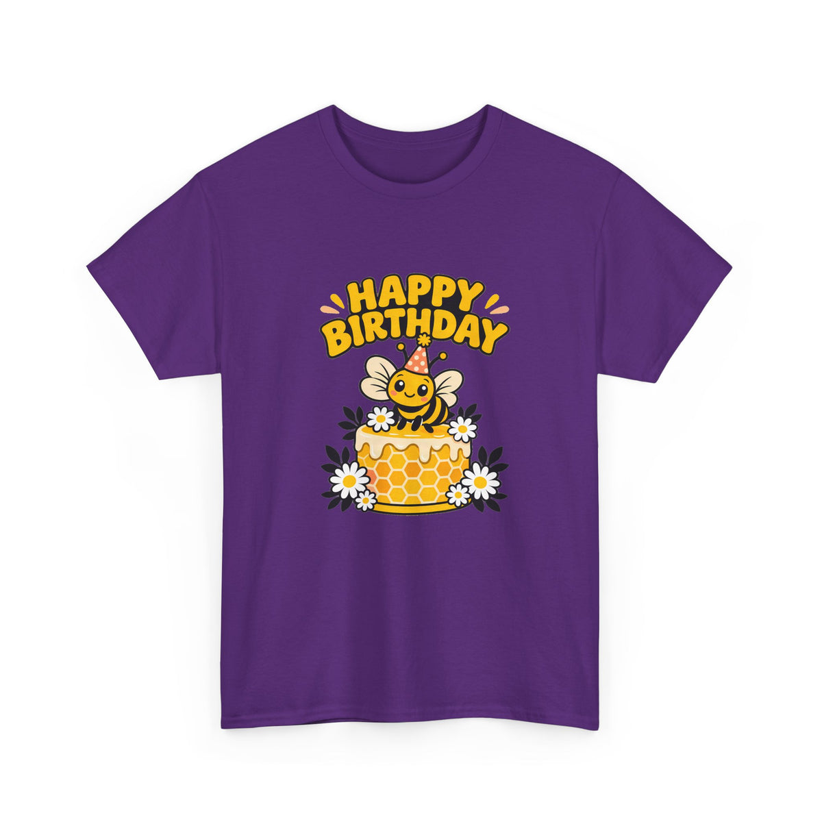 Bee Happy Birthday Tee