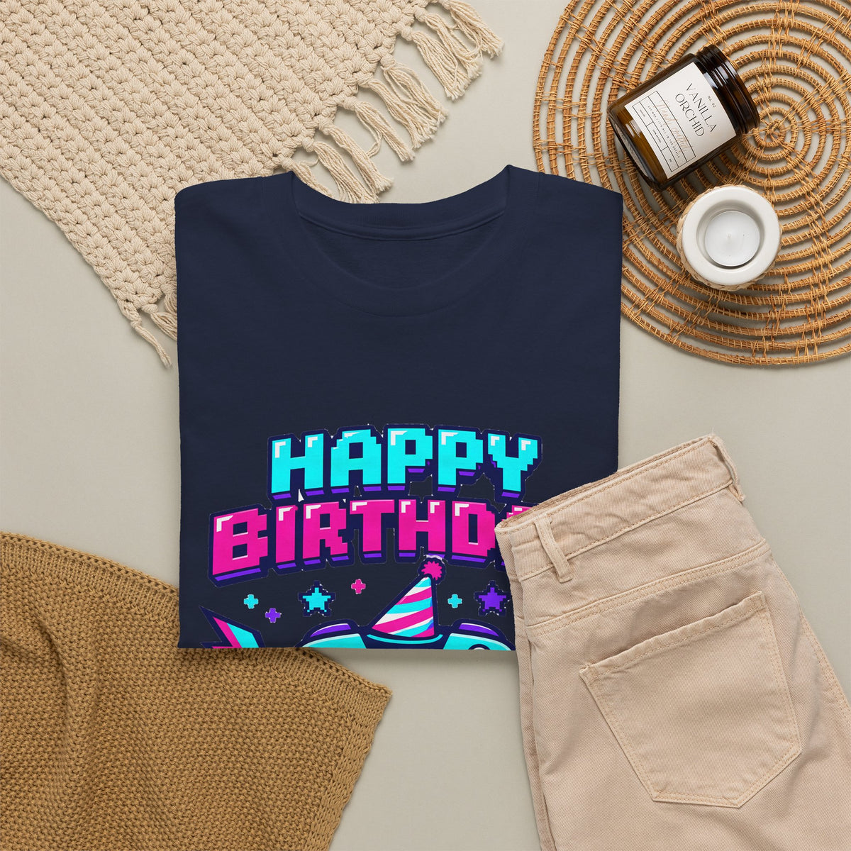 Personalized Gamer Level Up Birthday Shirt – Add Name & Age