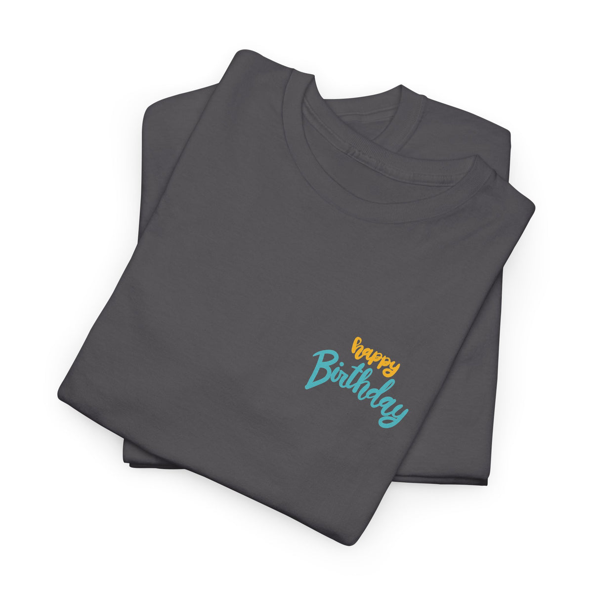 Happy Birthday To You Confetti Tee – Front & Back