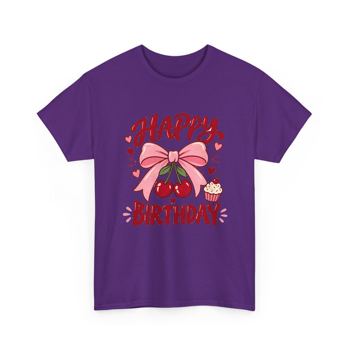 Cherry Bow Coquette Birthday shirt – Gildan tee by Happywear