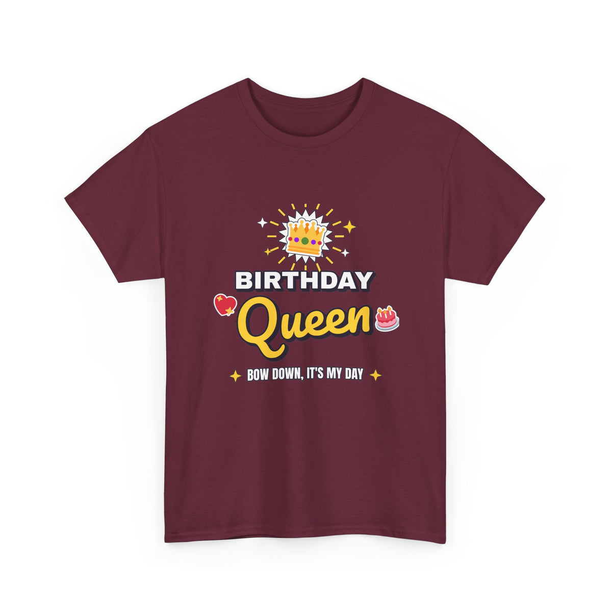 Birthday Queen Bow Down It's My Day Birthday shirt – Gildan tee by Happywear