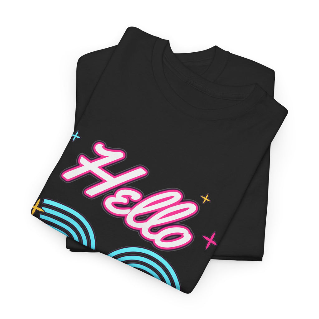 Hello 30 Neon Birthday shirt – Gildan tee by Happywear
