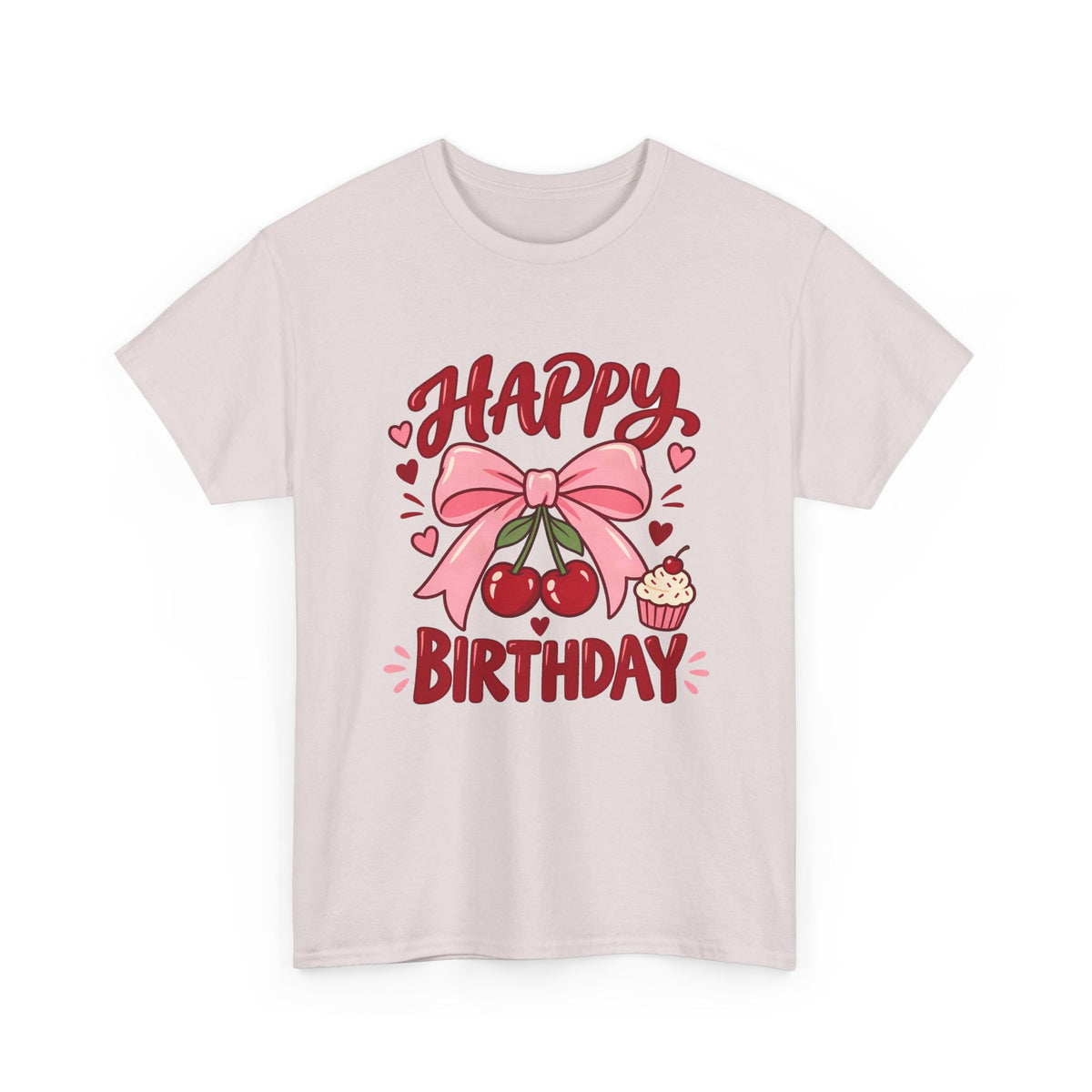 Cherry Bow Coquette Birthday shirt – Gildan tee by Happywear