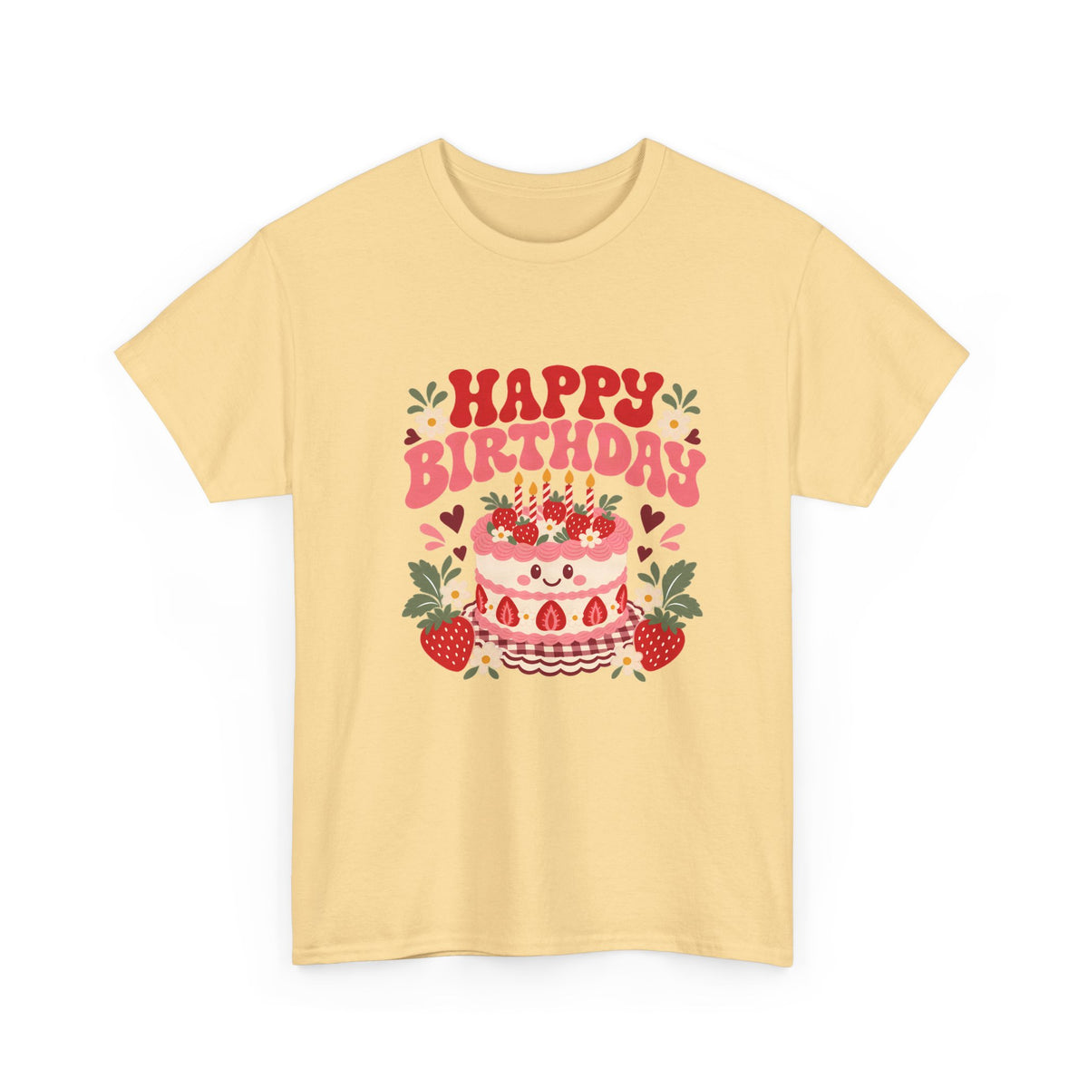 Strawberry Happy Birthday Tee