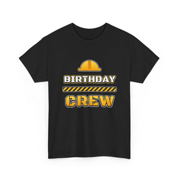 Birthday Crew Construction Tee