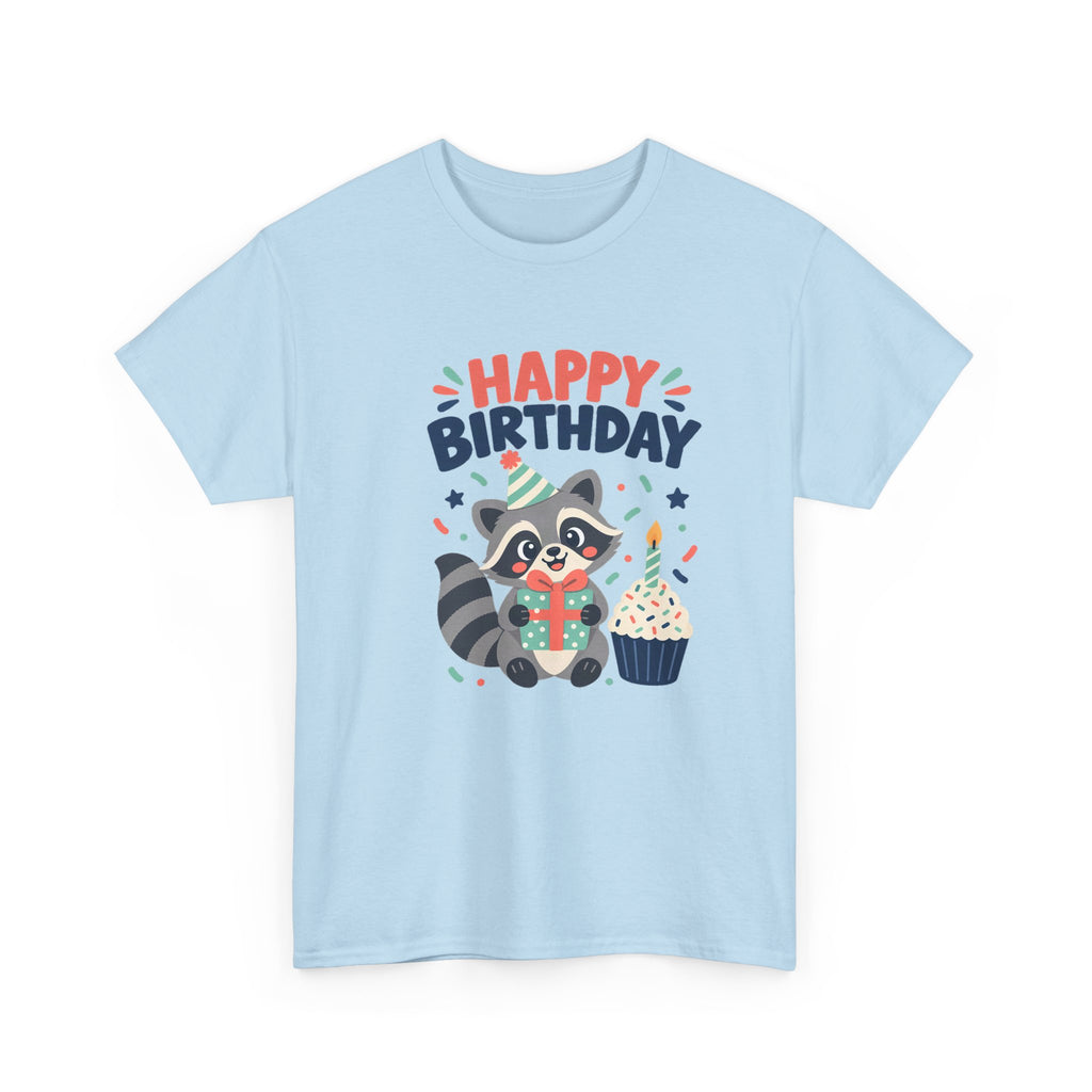 Raccoon Happy Birthday Tee