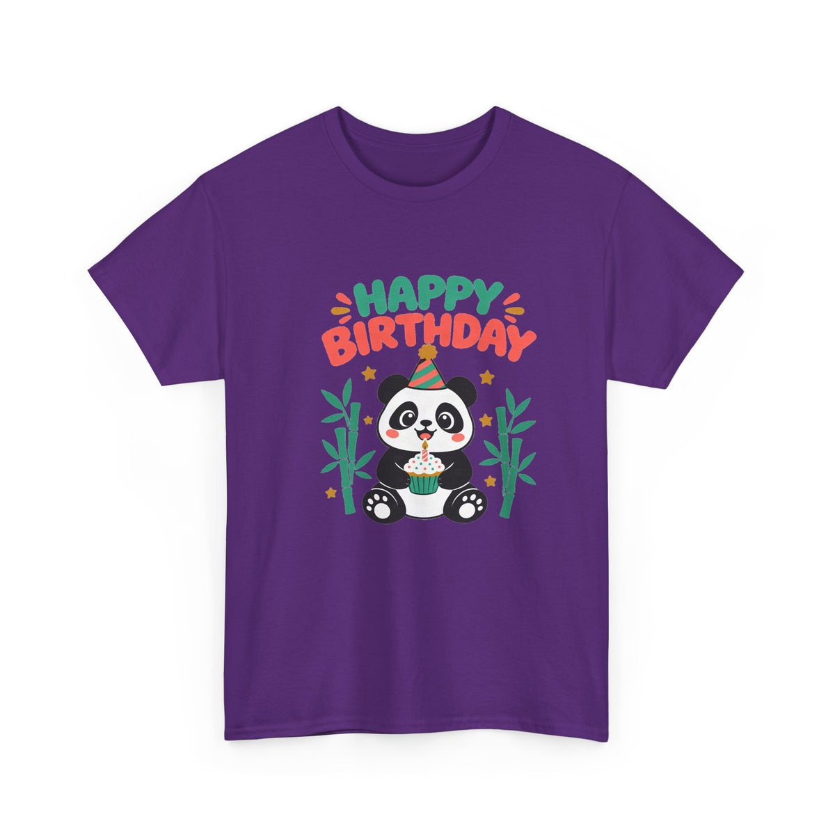 Panda Happy Birthday Tee