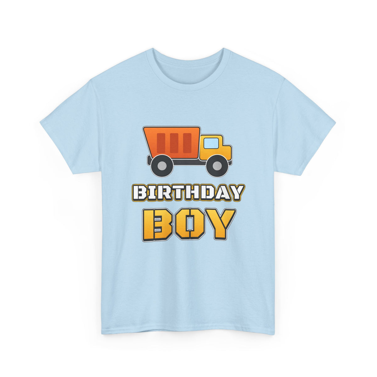 Birthday Boy Dump Truck birthday shirt – Gildan tee by Happywear
