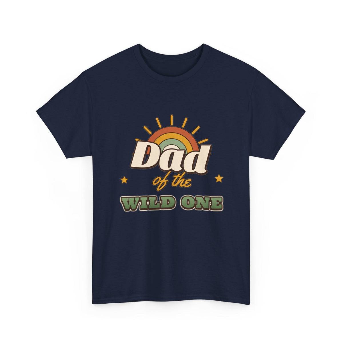 Dad of the Wild One birthday shirt – Gildan tee by Happywear