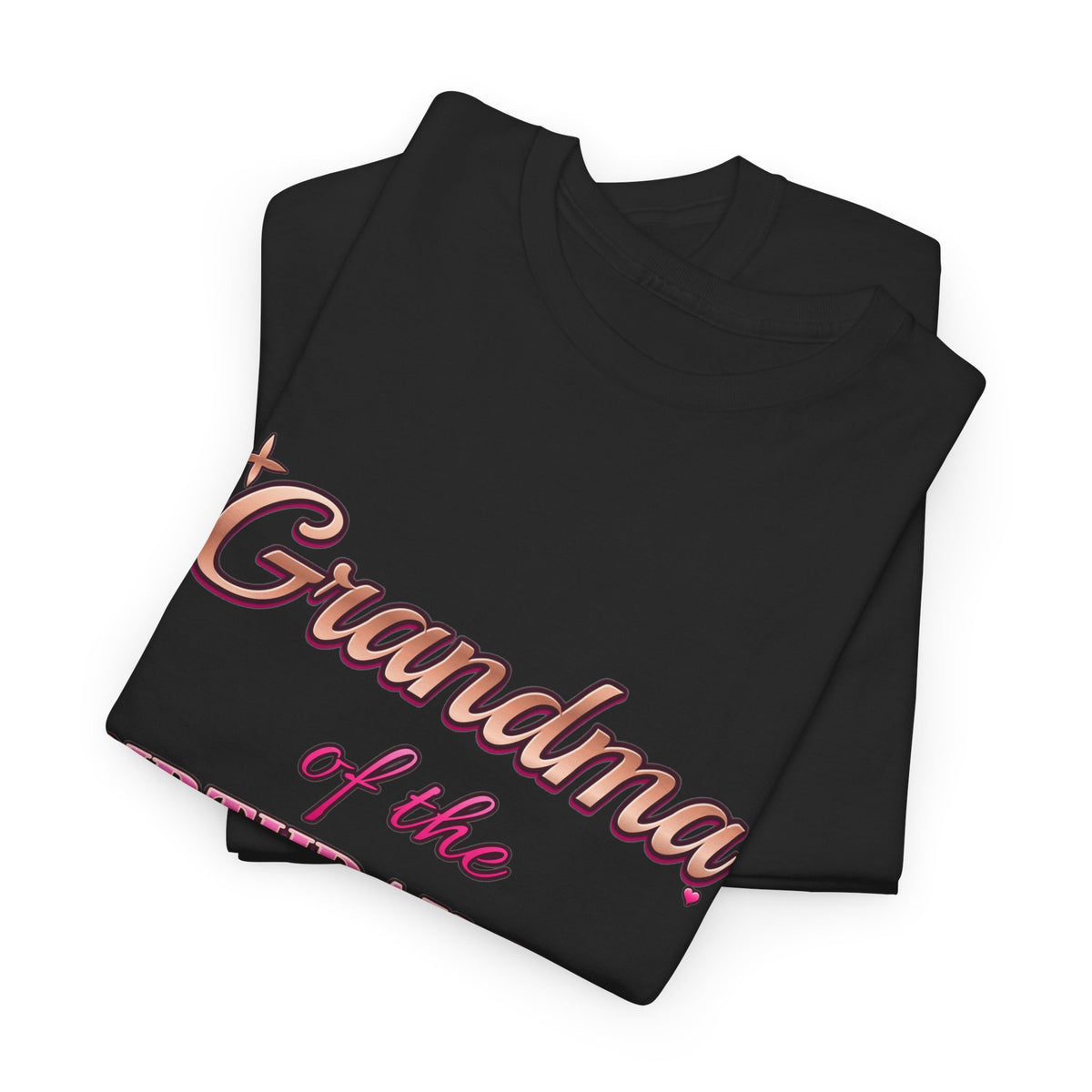 Grandma of the Birthday Girl Rose Gold birthday shirt – Gildan tee by Happywear