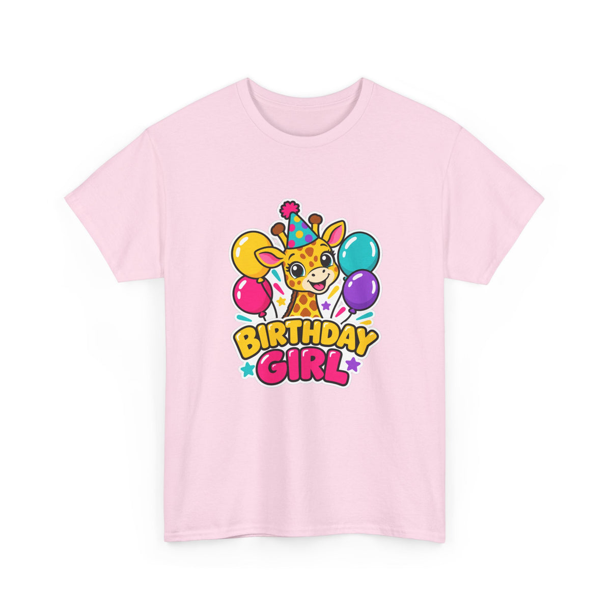 Birthday Girl Giraffe Tee