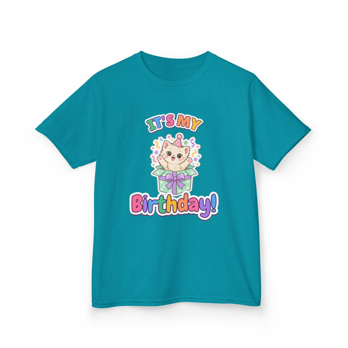 It's My Birthday Kitten Tee – Kids