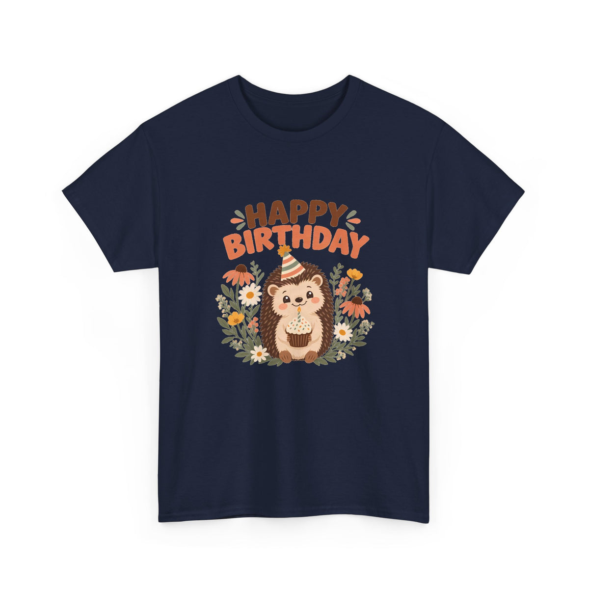 Hedgehog Happy Birthday Tee