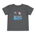 Birthday Boy Out of This World Space birthday shirt – toddler Gildan tee by Happywear