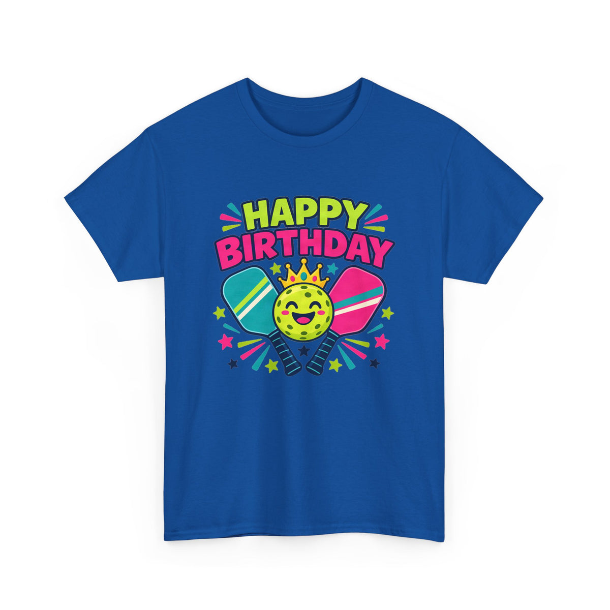 Pickleball Happy Birthday Tee