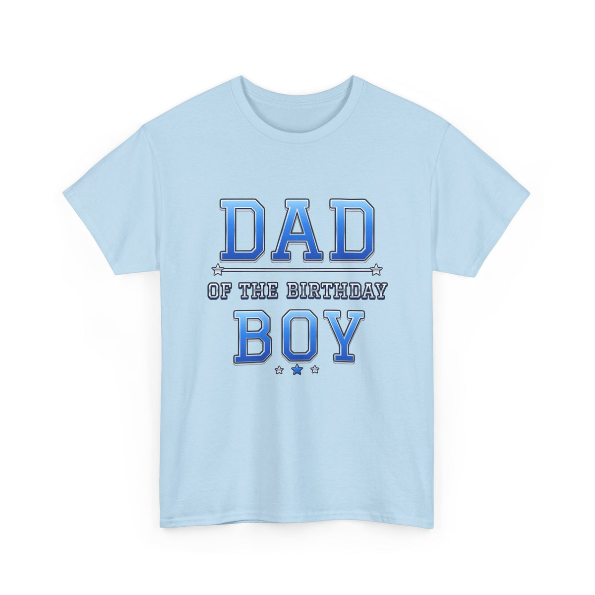 Dad of the Birthday Boy Varsity birthday shirt – Gildan tee by Happywear