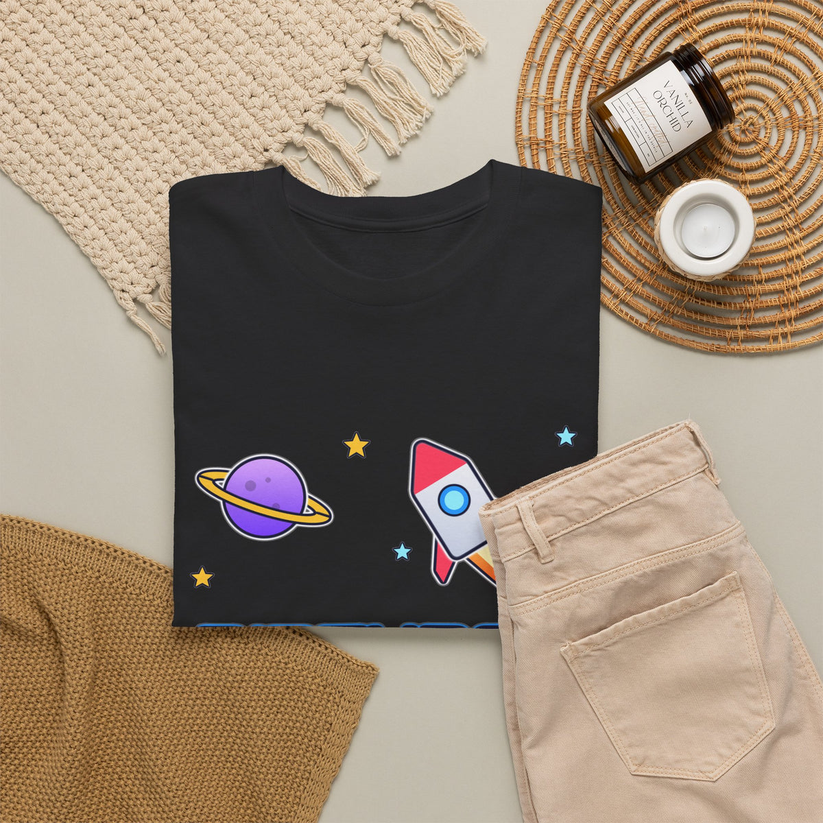 Birthday Boy Out of This World Space birthday shirt – Gildan tee by Happywear