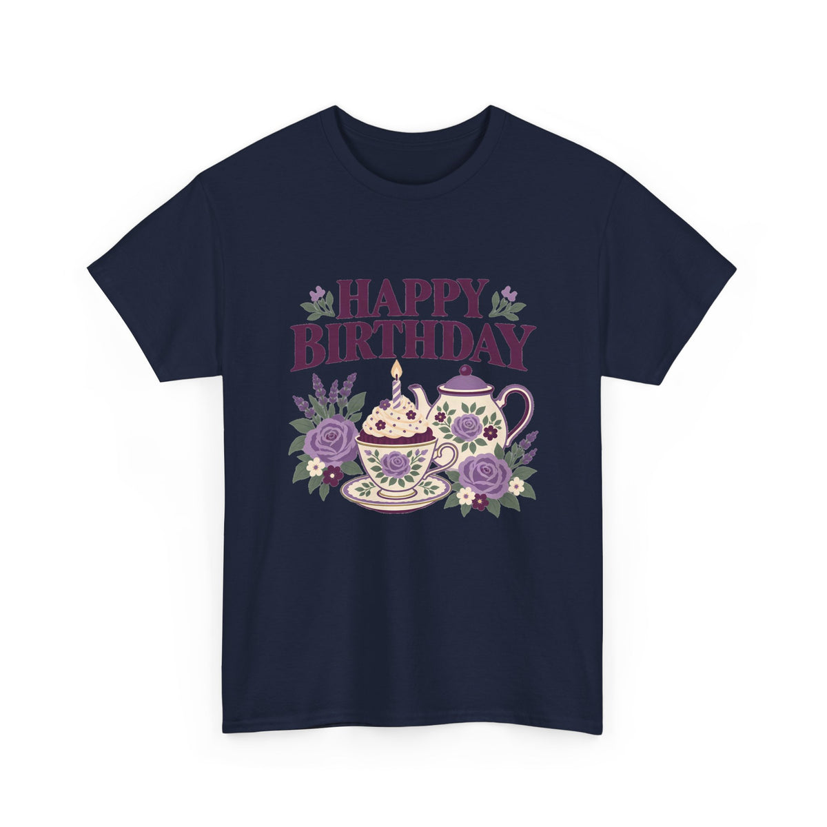 Tea Party Happy Birthday Tee