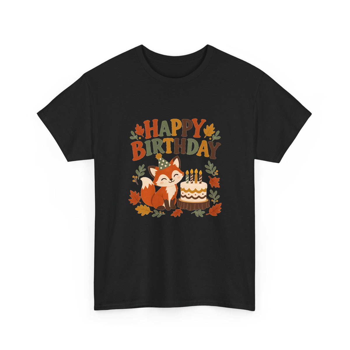 Fox Happy Birthday Tee