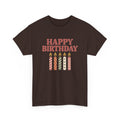 Birthday Candles birthday shirt – Gildan tee by Happywear