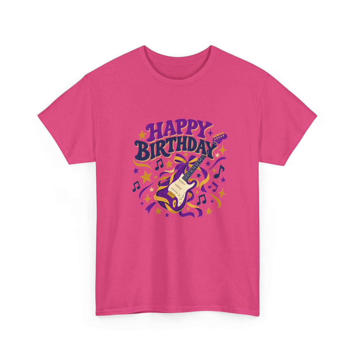 Guitar Happy Birthday Tee