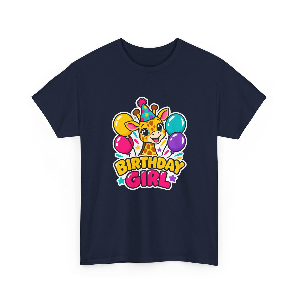 Birthday Girl Giraffe Tee